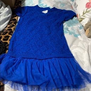 Blue sparkle dress